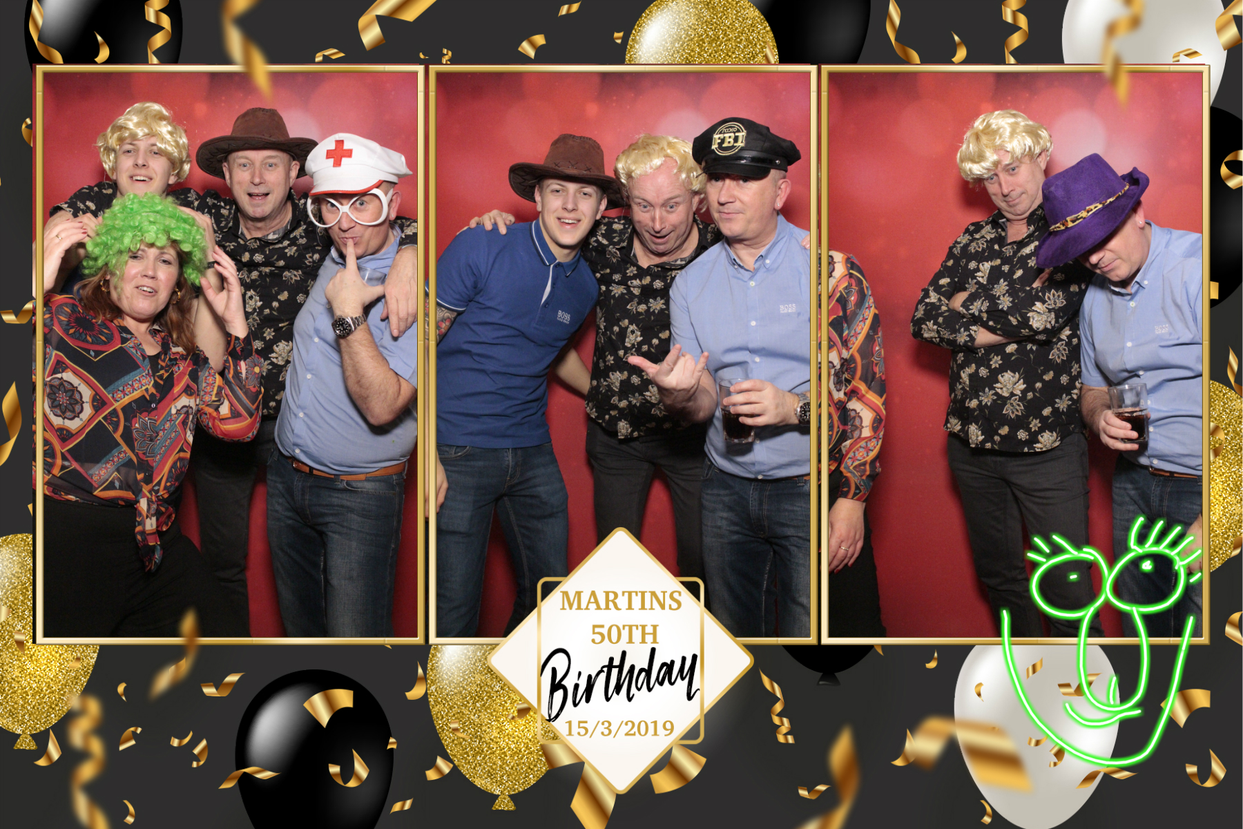 Martins Surprise 50th Birthday | View more photos from the event at gallery.myphotoboothexperience.co.uk/u/MyPhotoBoothExperienceLtd/Martins-Surprise-50th-Birthday